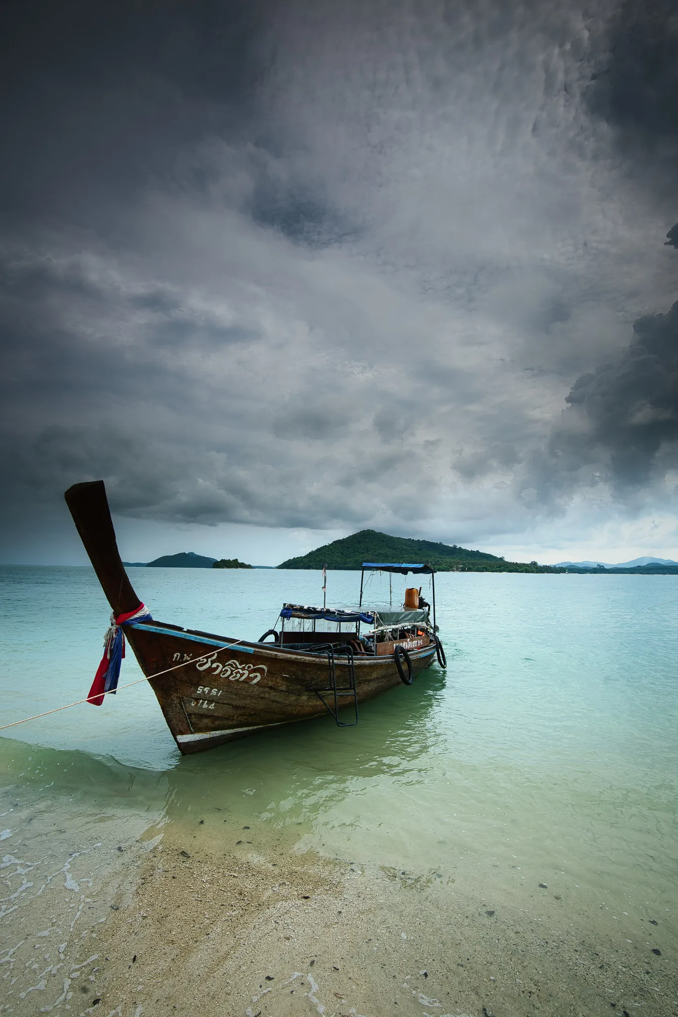 Coast during monsoon
